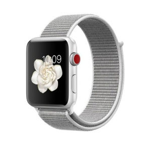 NEW WHITE Breathable Strap Loop For Apple Watch